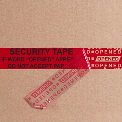 2" x 60 yds. Red Tape Logic® Secure Tape - 36/Case