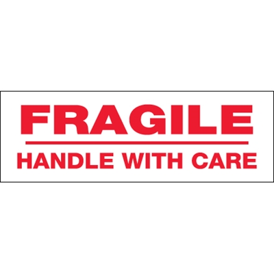Tape Logic® Pre-Printed - Fragile Handle with Care