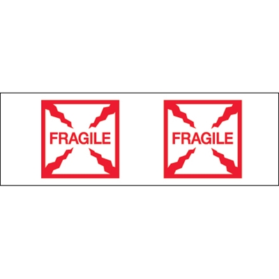 Tape Logic® Pre-Printed - Fragile (Box)