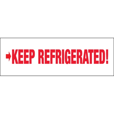 Tape Logic® Pre-Printed - Keep Refrigerated