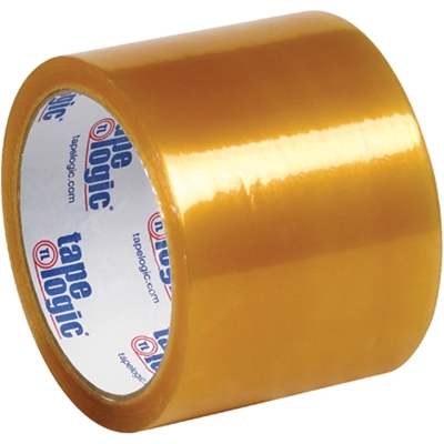 3" x 110 yds. Clear Tape Logic® #51 Natural Rubber Tape - 24/Case