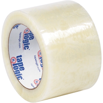 3" x 110 yds. Clear Tape Logic® #6651 Cold Temperature Tape - 24/Case