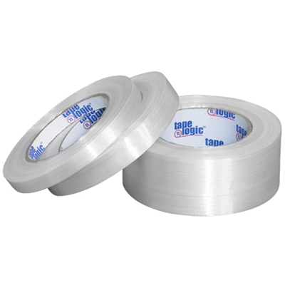 3/8" x 60 yds. (12 Pack) Tape Logic® 1300 Strapping Tape - 12/Case