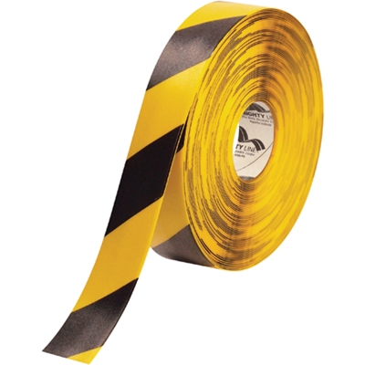 2" x 100' Yellow/Black Mighty Line