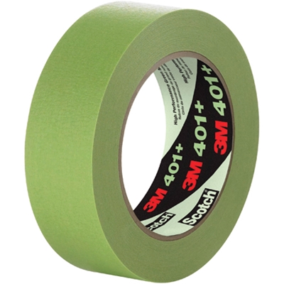 3/4" x 60 yds. 3M 401+/233+ Masking Tape - 48/Case