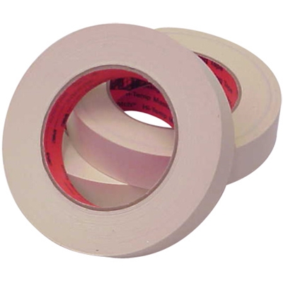 1" x 60 yds. 3M 213 Masking Tape - 36/Case