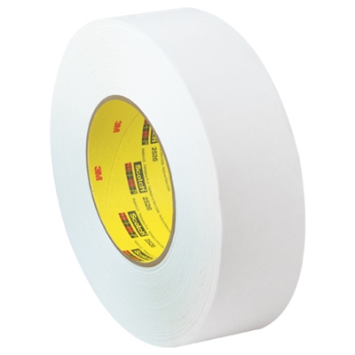 1" x 60 yds. (6 Pack) 3M 2526 Flatback Tape - 6/Case