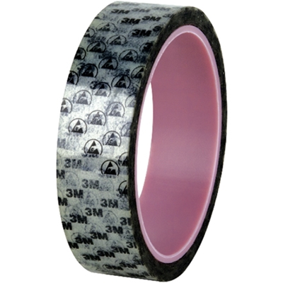 1/2" x 72 yds. (1 Pack) 3M 40PR Anti-Static Printed Tape - 1/Case