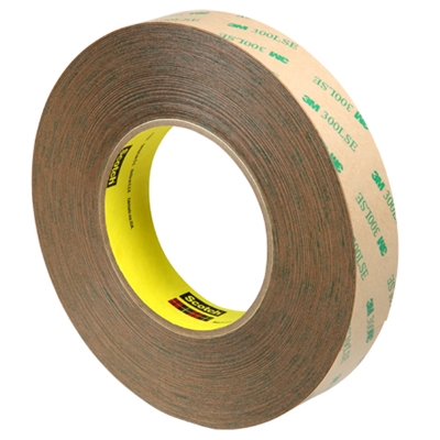 1" x 60 yds. 3M 9472LE Adhesive Transfer Tape - 9/Case