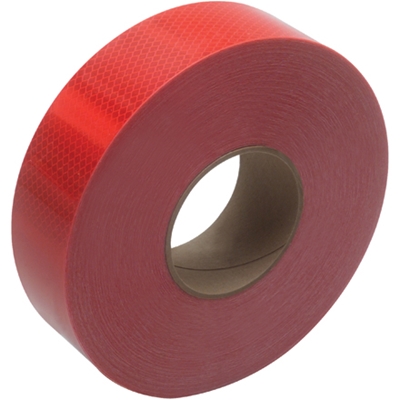 2" x 150' Red 3M 983 Reflective Tape - 1/Case