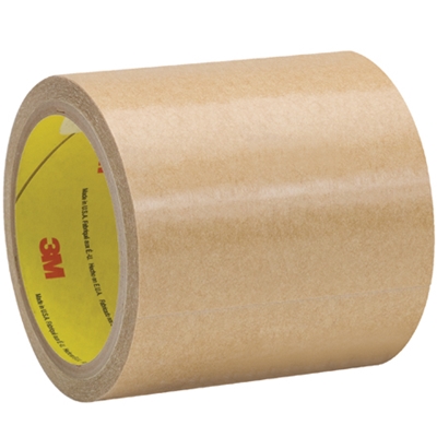 4 1/4" x 60 yds. (1 Pack) 3M 9458 Adhesive Transfer Tape Hand Rolls - 1/Case