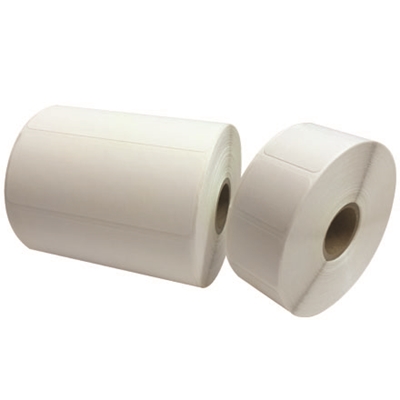 2 x 1" White Desktop Direct Thermal Labels - 1/Case