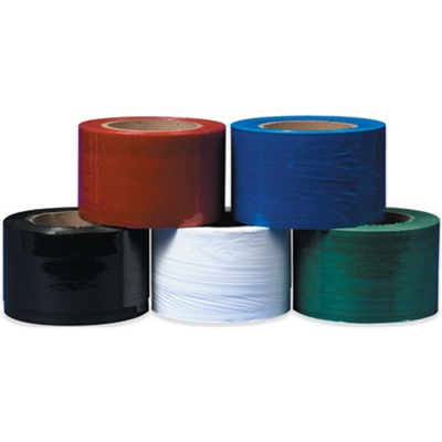 3" x  80 Gauge x 1000' Blue Bundling Stretch Film - 18/Case