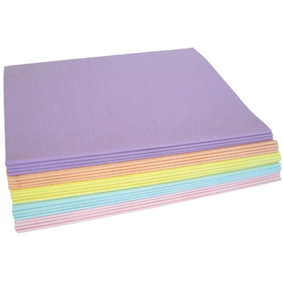 20 x 30" Pastel Tissue Paper Assortment Pack - 480/Case