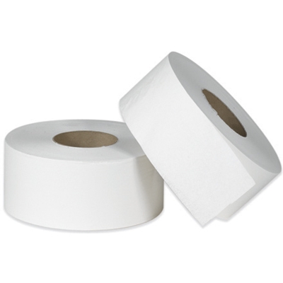 3.7"  x 2000' 1-Ply Jumbo Toilet Tissue - 12/Case