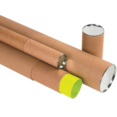 2 x 43" Kraft Premium Telescoping Tubes - 25/Case