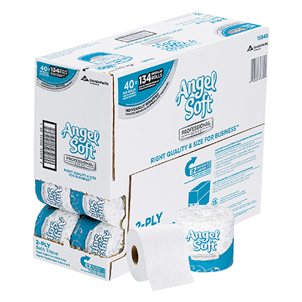 Angel Soft® Bathroom Tissue Dispenser Pack - 40/Case