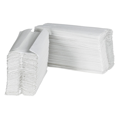 White C-Fold Towels - 2400/Case