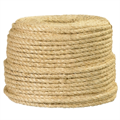 3/8", 865 lb, Sisal Rope - 1/Case