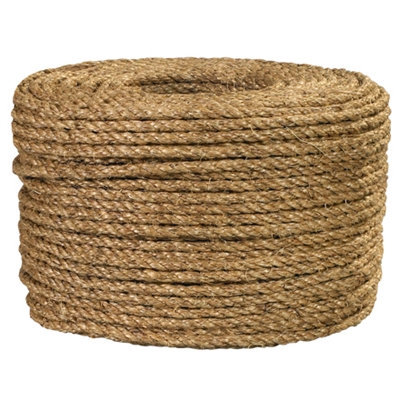 3/8", 1,200 lb, Manila Rope - 1/Case