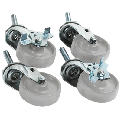 Caster Set (4) for Roll Storage System - 4/Set