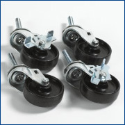 Casters (4) for Double Roll Cutters  - 4/CS