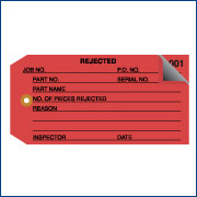 Inspection Tags 2 Part Numbered 0 - 499