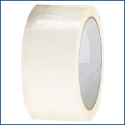 2" x 55 White Nat Rubber PVC (2.2 Mil)  - 36/CS